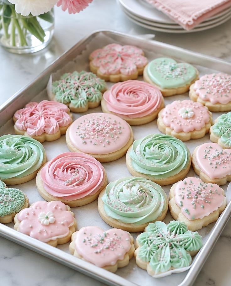 Decorated cookies